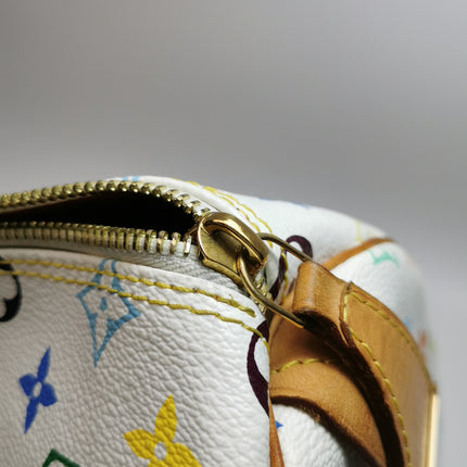 Louis Vuitton x Takashi Murakami Speedy 40 White Multicolor