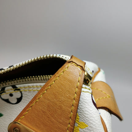 Louis Vuitton x Takashi Murakami Speedy 40 White Multicolor