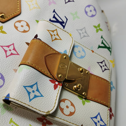 Louis Vuitton x Takashi Murakami Speedy 40 White Multicolor