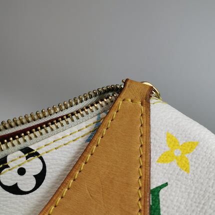 Louis Vuitton x Takashi Murakami Speedy 40 White Multicolor