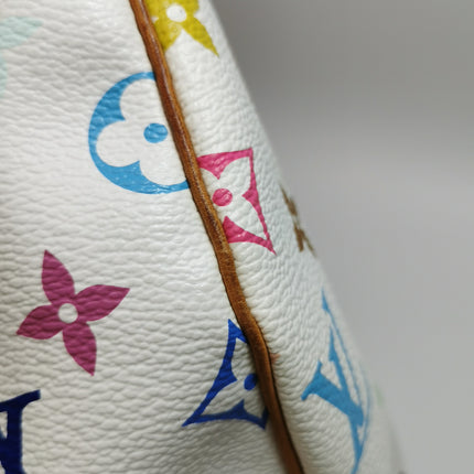 Louis Vuitton x Takashi Murakami Speedy 40 White Multicolor