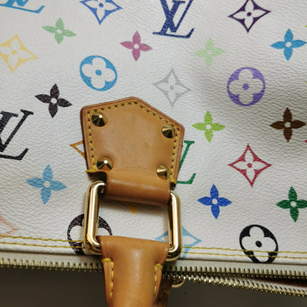 Louis Vuitton x Takashi Murakami Speedy 40 White Multicolor