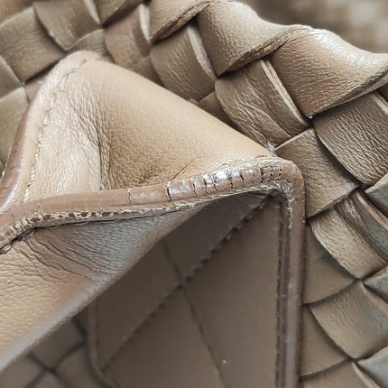 Bottega Veneta Cabat Tote Intreccio Leather Tan Brown 40cm
