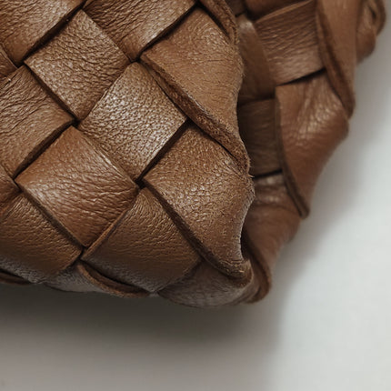 Bottega Veneta Cabat Tote Intreccio Leather Tan Brown 40cm