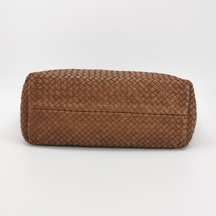 Bottega Veneta Cabat Tote Intreccio Leather Tan Brown 40cm