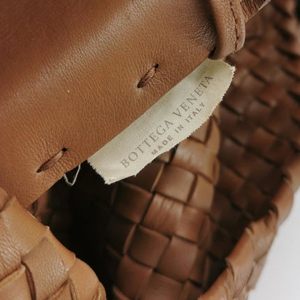 Bottega Veneta Cabat Tote Intreccio Leather Tan Brown 40cm