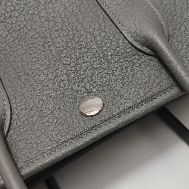 Hermès Garden Party 30 (TPM) in Grey Negonda Leather