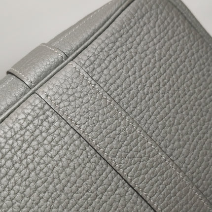Hermès Garden Party 30 (TPM) in Grey Negonda Leather