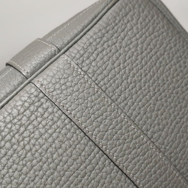 Hermès Garden Party 30 (TPM) in Grey Negonda Leather