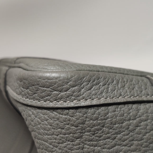 Hermès Garden Party 30 (TPM) in Grey Negonda Leather
