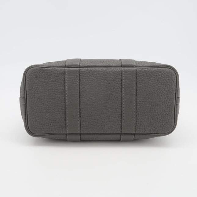 Hermès Garden Party 30 (TPM) in Grey Negonda Leather