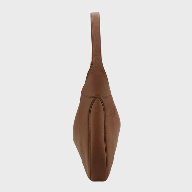 Gucci Jackie 1961 Caramel Tan Large Shoulder Bag with Strap