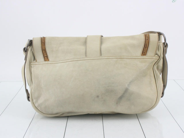 Sac bandoulière Dior Vintage Gaucho XL en cuir rouge 42 cm