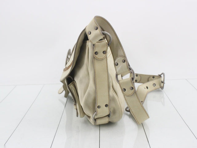 Sac bandoulière Dior Vintage Gaucho XL en cuir rouge 42 cm