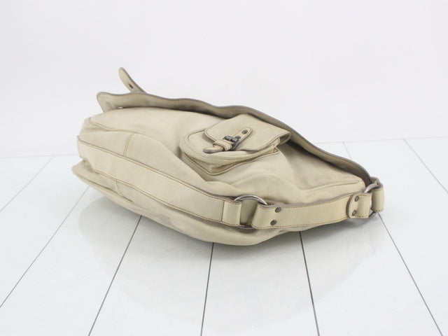 Sac bandoulière Dior Vintage Gaucho XL en cuir rouge 42 cm