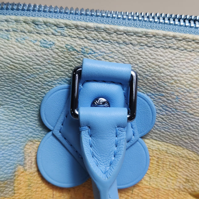 Louis Vuitton x Jeff Koons Speedy 30 Turner Top Handle Bag