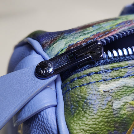 Louis Vuitton x Jeff Koons Speedy 30 Monet Water Lilies Top Handle Bag