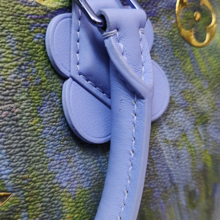 Louis Vuitton x Jeff Koons Speedy 30 Monet Water Lilies Top Handle Bag