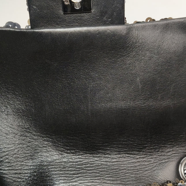Chanel Paillette Flap Bag Rectangular Mini Multicolor Glitter Sequins