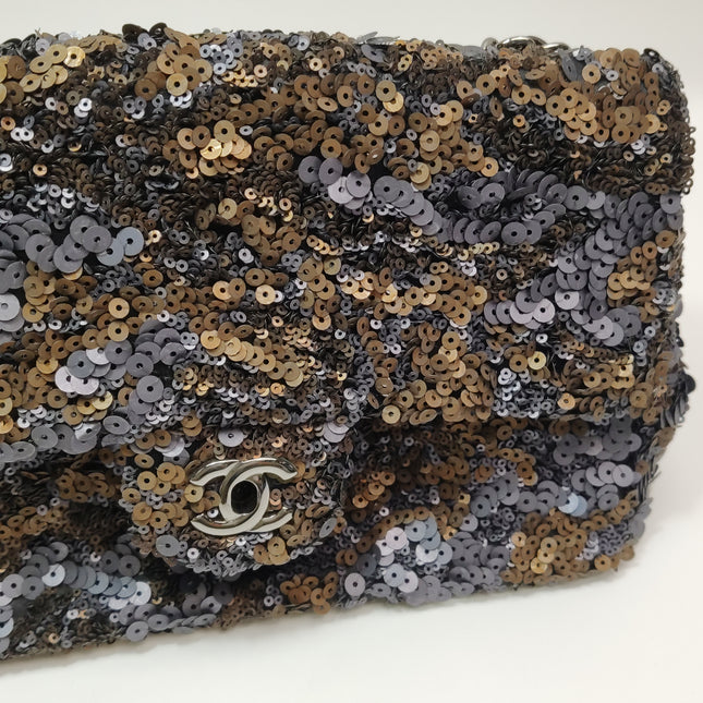Chanel Paillette Flap Bag Rectangular Mini Multicolor Glitter Sequins