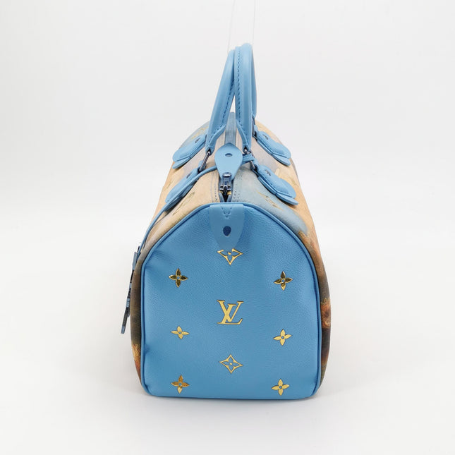 Louis Vuitton x Jeff Koons Speedy 30 Turner Top Handle Bag