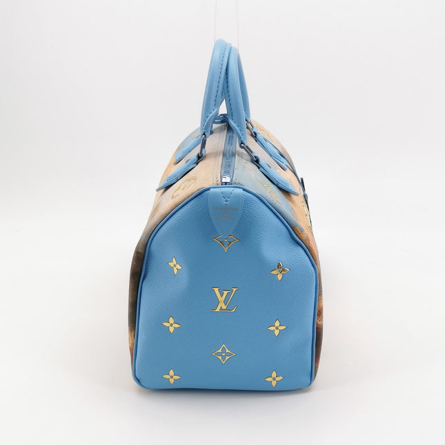 Louis Vuitton x Jeff Koons Speedy 30 Turner Top Handle Bag