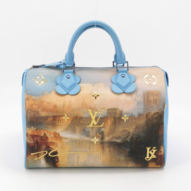 Louis Vuitton x Jeff Koons Speedy 30 Turner Top Handle Bag