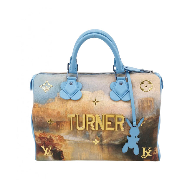 Louis Vuitton x Jeff Koons Speedy 30 Turner Top Handle Bag