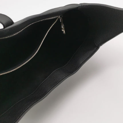Gucci Jackie 1961 Black Large Pebbled Leather Shoulder Bag with Strap