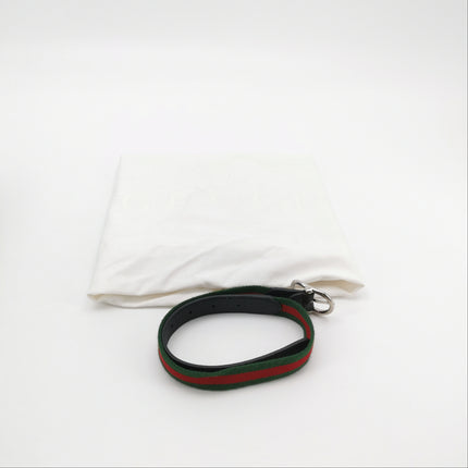 Gucci Jackie 1961 Black Large Pebbled Leather Shoulder Bag with Strap