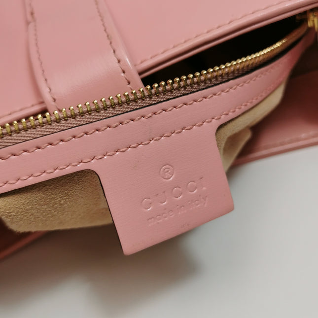 Gucci Jackie 1961 Small Leather Bag Pink
