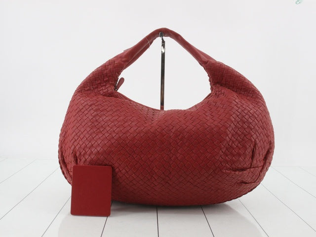 Bottega Veneta Belly Hobo Intrecciato Red Large/Maxi 50cm-Luxbags