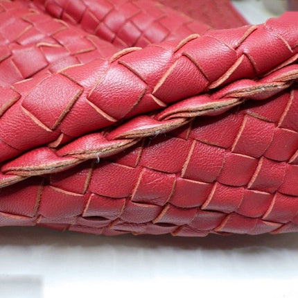 Bottega Veneta Belly Hobo Intrecciato Red Large/Maxi 50cm