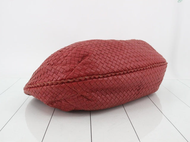 Bottega Veneta Belly Hobo Intrecciato Red Large/Maxi 50cm