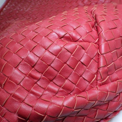 Bottega Veneta Belly Hobo Intrecciato Red Large/Maxi 50cm