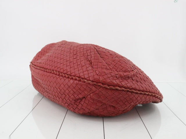 Bottega Veneta Belly Hobo Intrecciato Red Large/Maxi 50cm