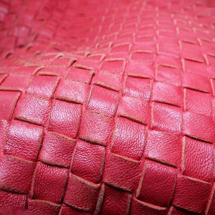 Bottega Veneta Belly Hobo Intrecciato Red Large/Maxi 50cm