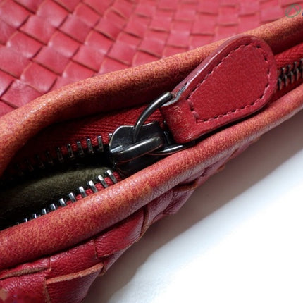 Bottega Veneta Belly Hobo Intrecciato Red Large/Maxi 50cm