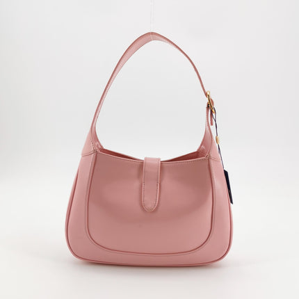 Sac Gucci Jackie 1961 en cuir petite taille avec bandoulière réglable Rose
