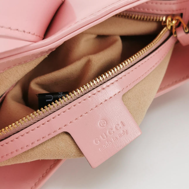 Gucci Jackie 1961 Small Leather Bag Pink
