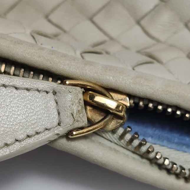 Bottega Veneta Veneta Hobo Maxi Beige Intrecciato Leather Bag 51cm
