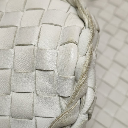 Bottega Veneta Veneta Hobo Maxi Beige Intrecciato Leather Bag 51cm