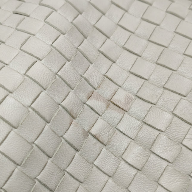 Bottega Veneta Veneta Hobo Maxi Beige Intrecciato Leather Bag 51cm