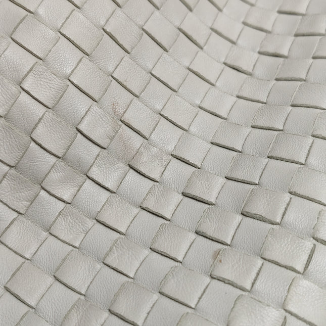 Bottega Veneta Veneta Hobo Maxi Beige Intrecciato Leather Bag 51cm
