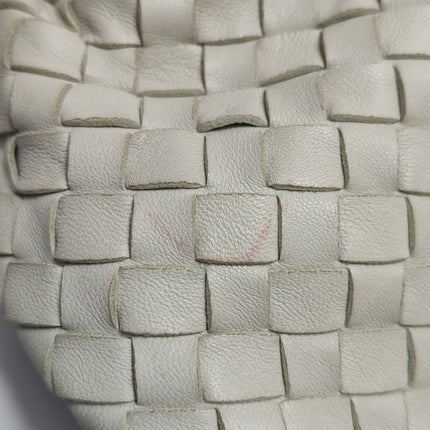Bottega Veneta Veneta Hobo Maxi Beige Intrecciato Leather Bag 51cm