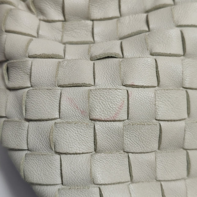 Bottega Veneta Veneta Hobo Maxi Beige Intrecciato Leather Bag 51cm