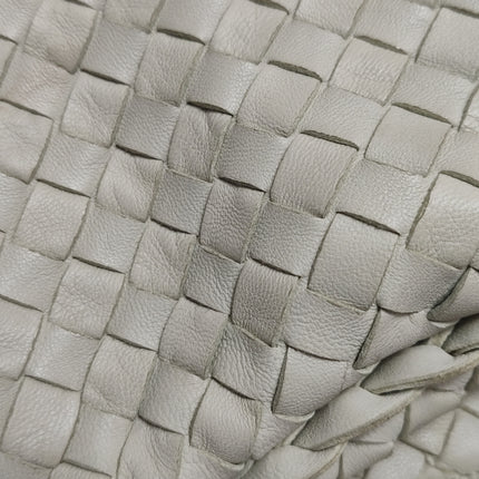 Bottega Veneta Veneta Hobo Maxi Beige Intrecciato Leather Bag 51cm