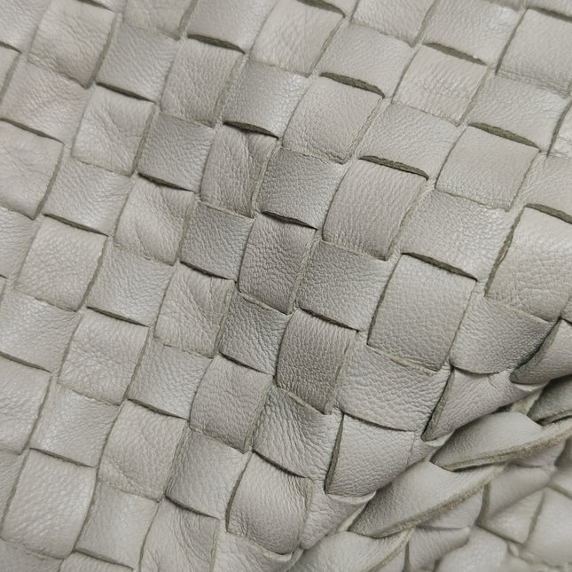 Bottega Veneta Veneta Hobo Maxi Beige Intrecciato Leather Bag 51cm