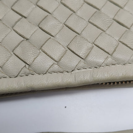 Bottega Veneta Veneta Hobo Maxi Beige Intrecciato Leather Bag 51cm