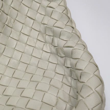 Bottega Veneta Veneta Hobo Maxi Beige Intrecciato Leather Bag 51cm